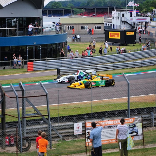 Some F1 cars at Thruxton