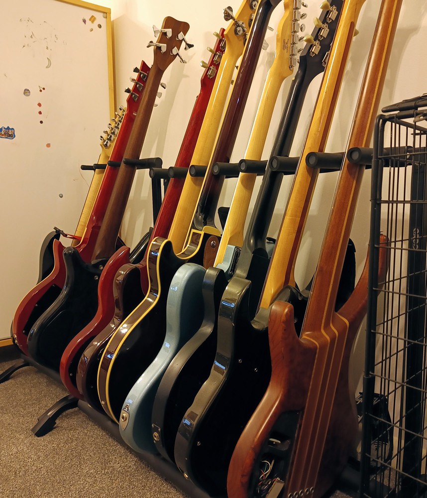 Guitars.