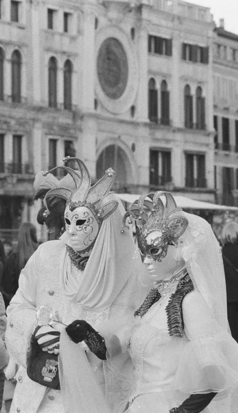 Venice revellers.