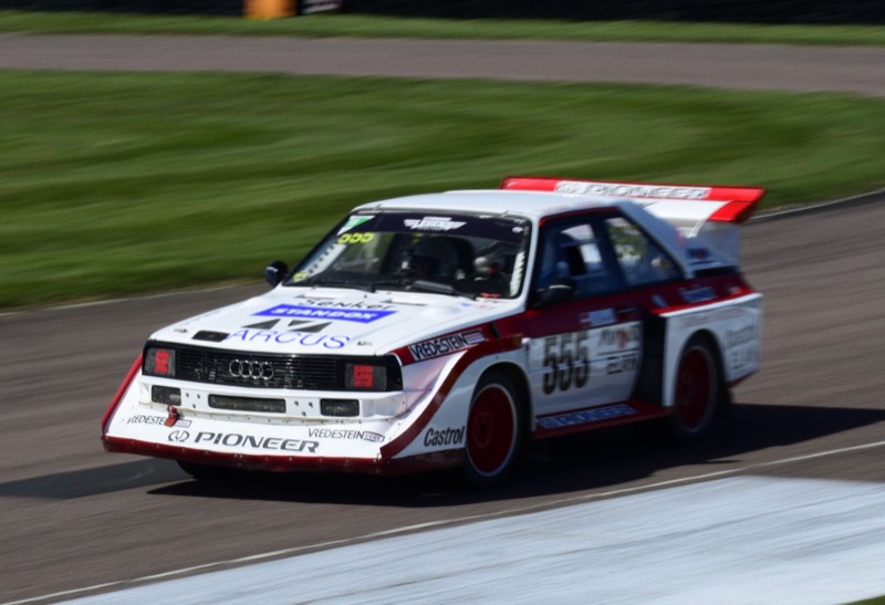 Quattro on track.
