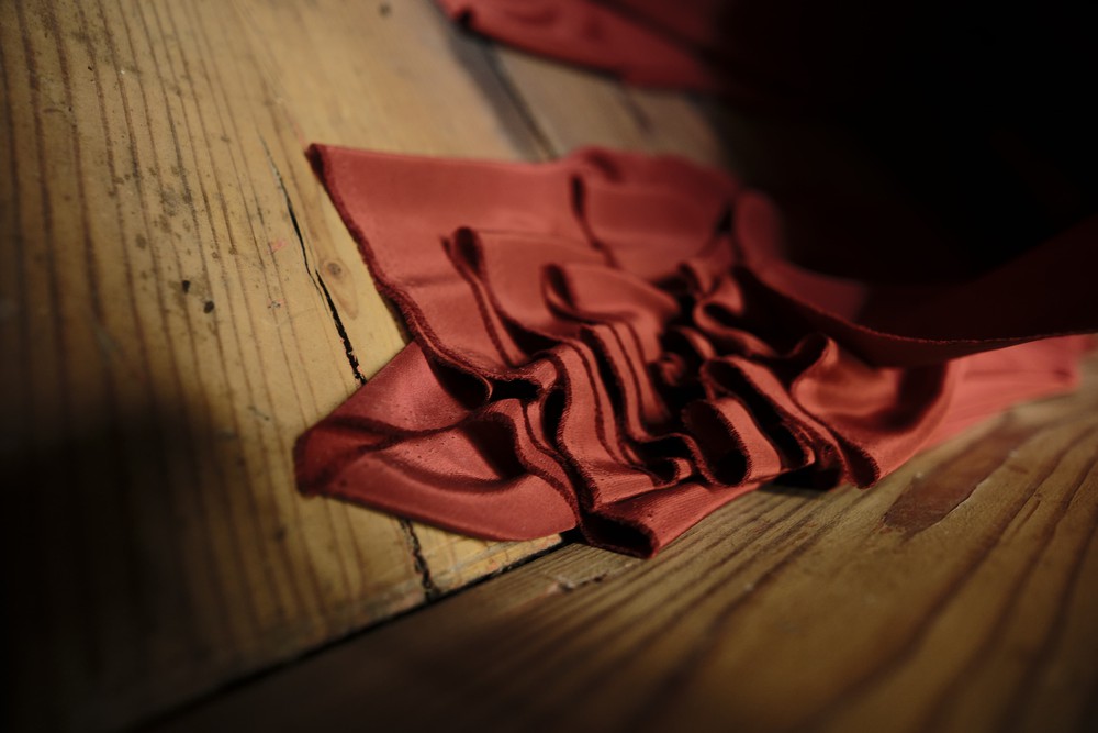Silk threads.