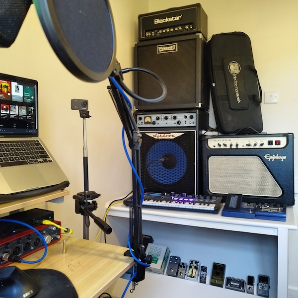 One corner of the studio.